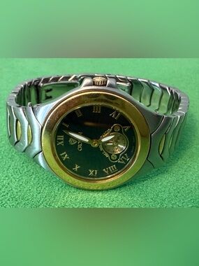 Croton Equator 18 kt Bezel Crown Swiss Made Sapphire Crystal